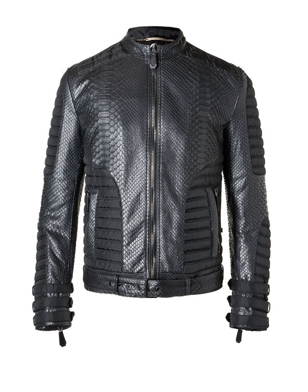 Leather Jacket "Smash" | Philipp Plein