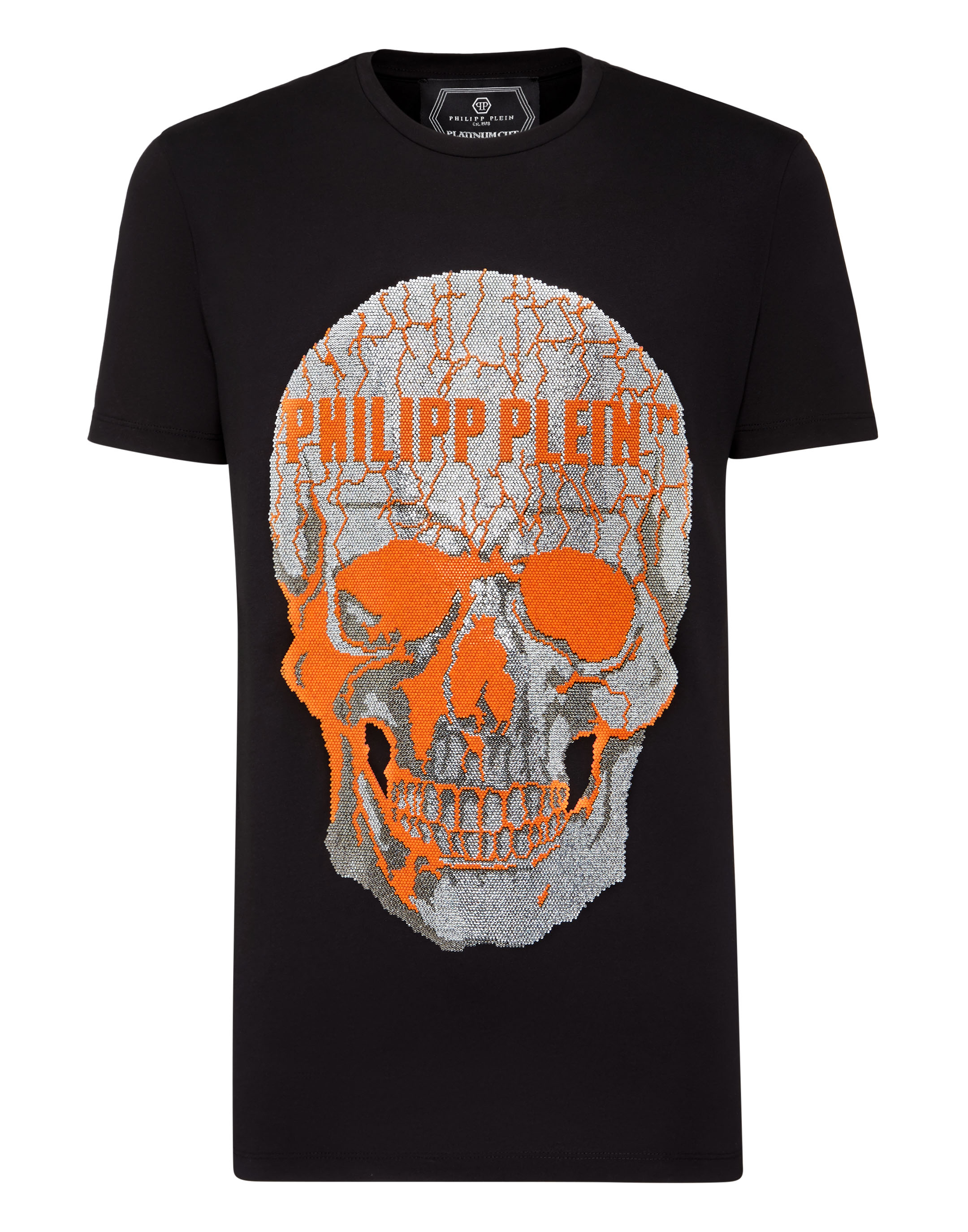 Philipp Plein T Shirt Orange Clearance, SAVE 49% - mpgc.net
