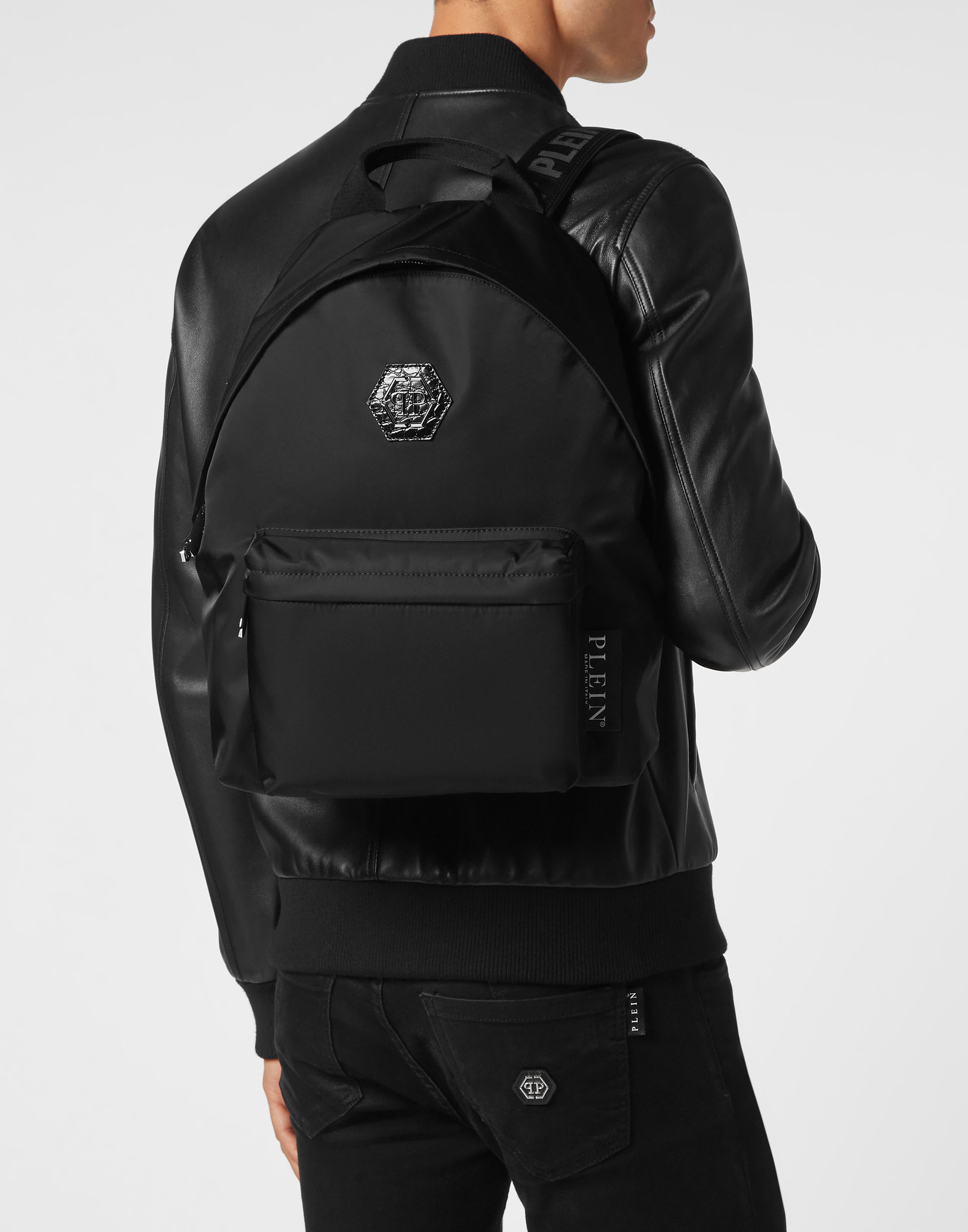 Nylon Backpack Hexagon | Philipp Plein