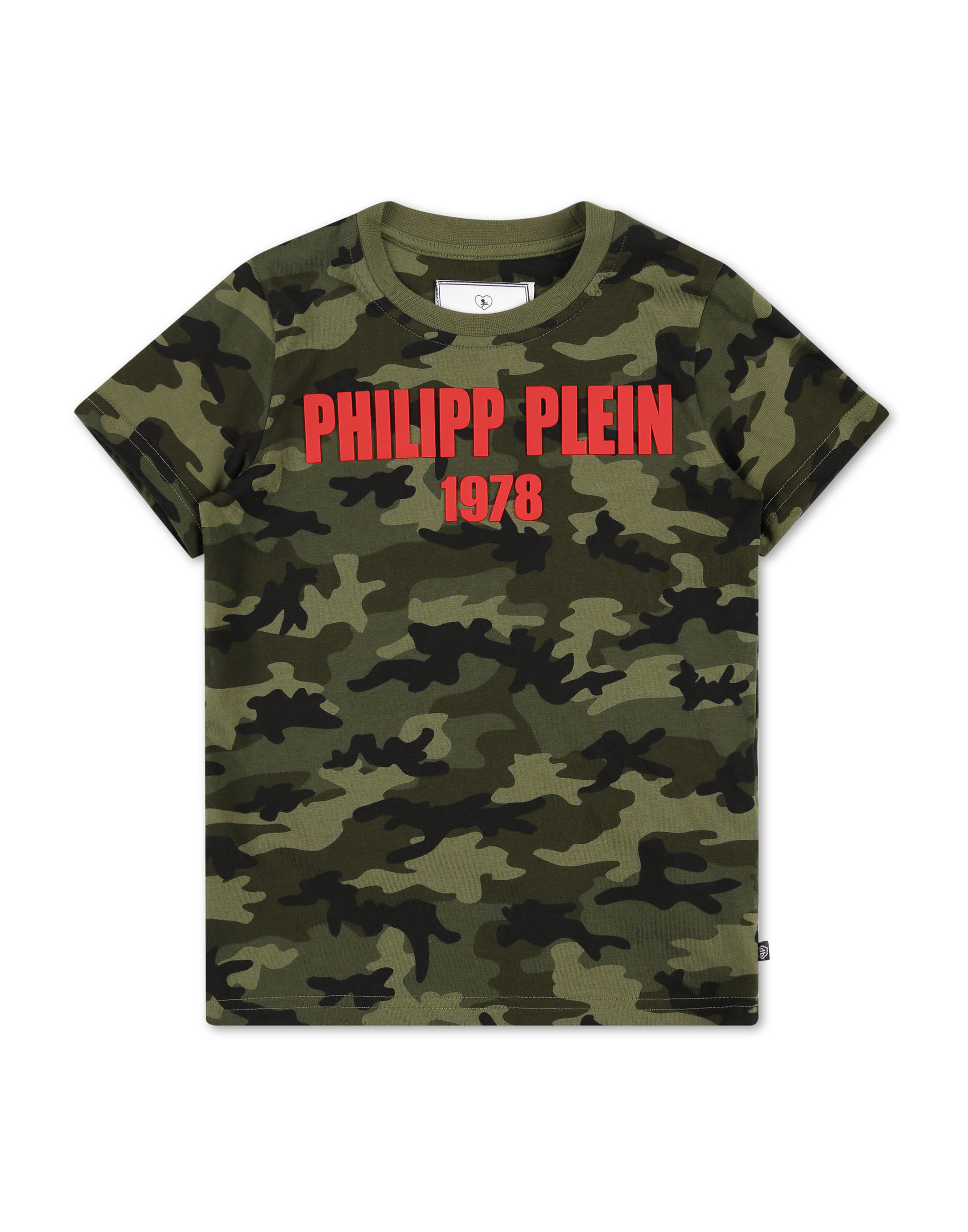 verklaren Londen Edelsteen T-shirt Round Neck SS Camouflage | Philipp Plein